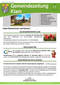 Gemeindezeitung 11/2023 (17.11.2023)