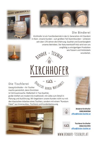 Tischlerei Kirchhofer